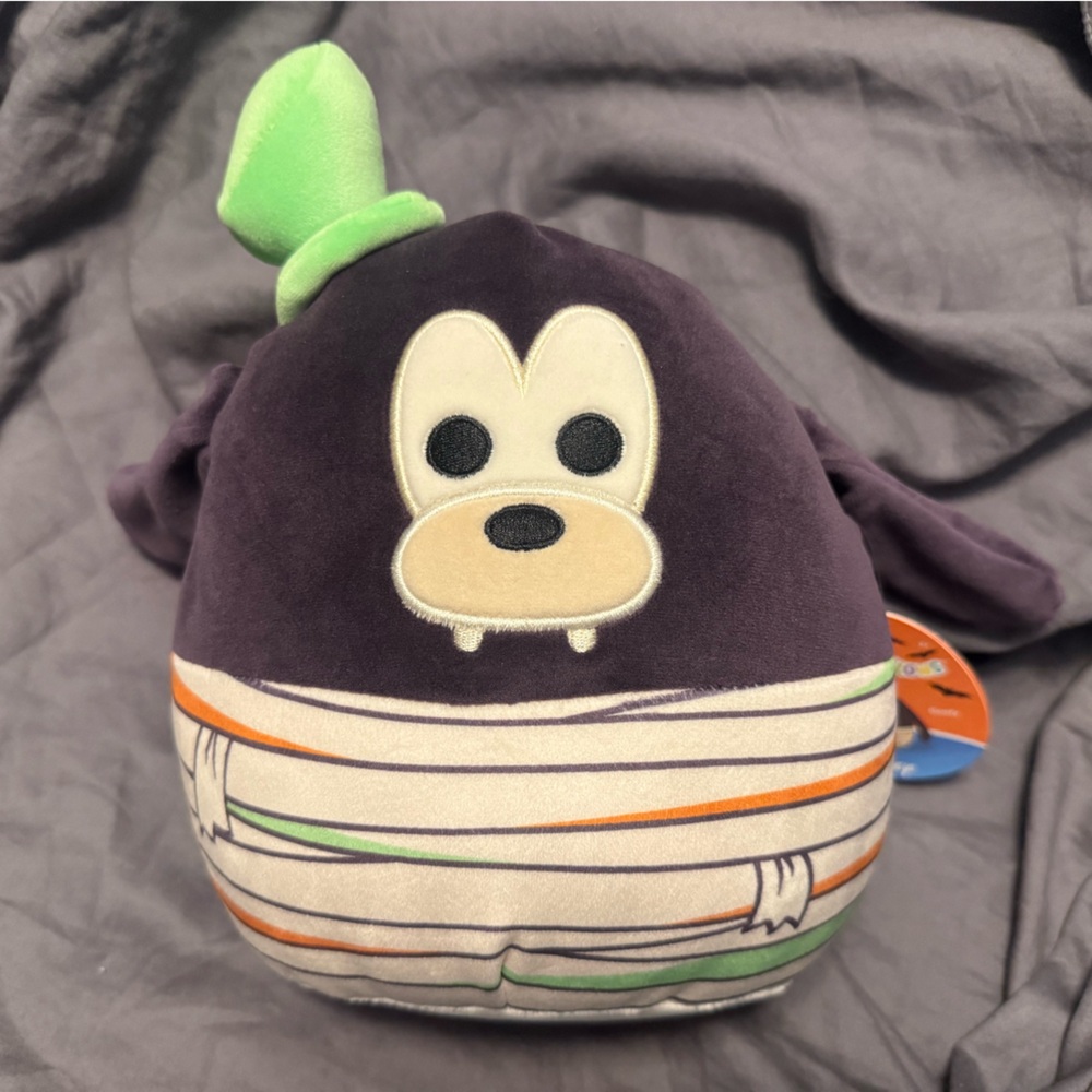 NWT 8” Squishmallow Disney Goofy Mummy Plush